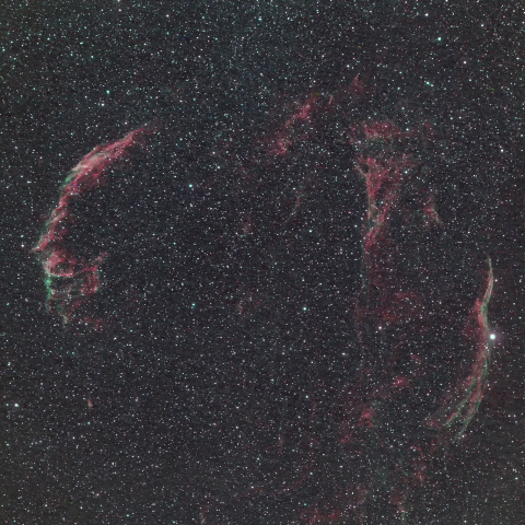 NGC6960/NGC6992 網状星雲