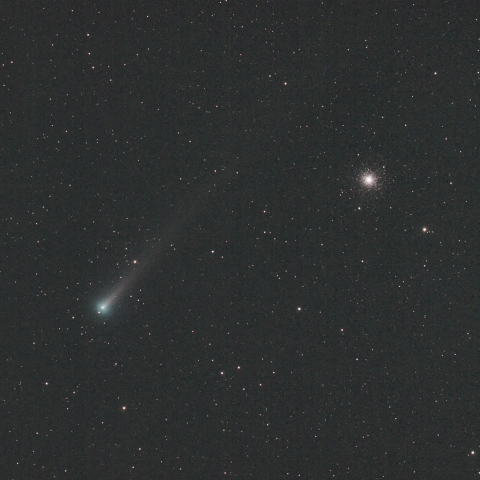 レナード彗星(C/2021 A1)とM3