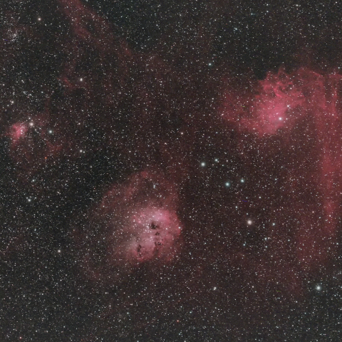 ぎょしゃ座の散光星雲