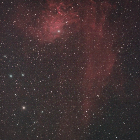 IC405 勾玉星雲