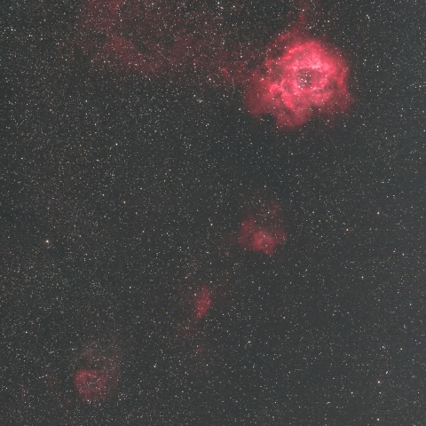 ばら星雲と周辺の散光星雲 NGC2237/Sh2-280