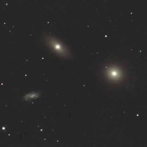 M105/NGC3384/NGC3389