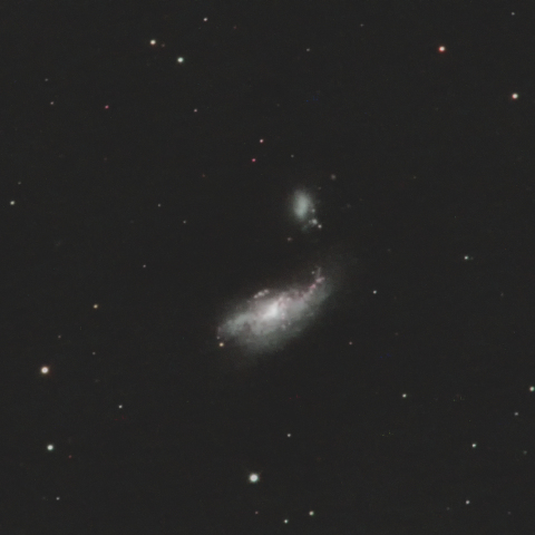 NGC4490 まゆ銀河