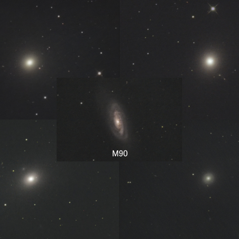 春の銀河祭り（おとめ座M銀河No.1）