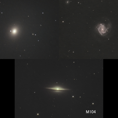 春の銀河祭り（おとめ座M銀河No.3）