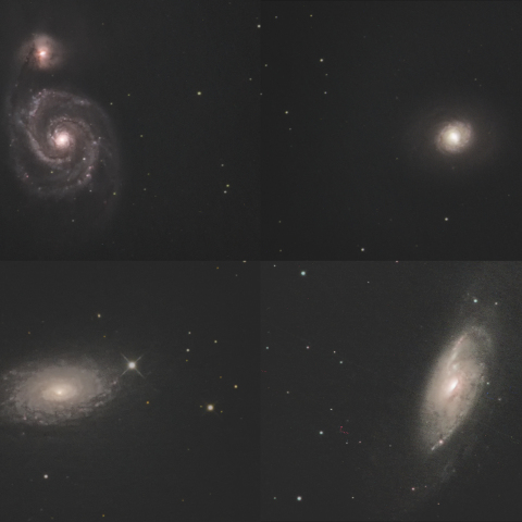 春の銀河祭り（りょうけん座M銀河）