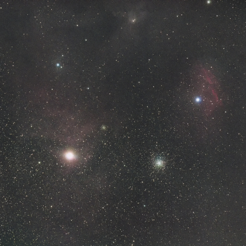 アンタレス周辺