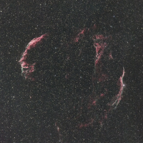 網状星雲 NGC6960/NGC6992