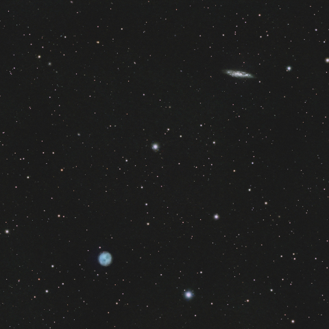 M97 ふくろう星雲　／　M108