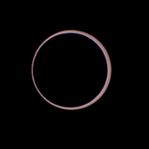 金環食（栃木県南部）