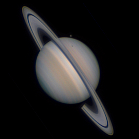 土星と衛星