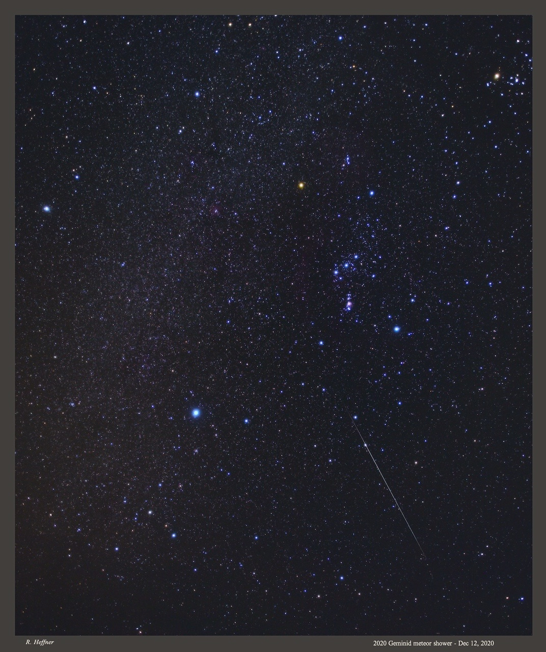 675 流れ星 By R Heffner 天体写真ギャラリー