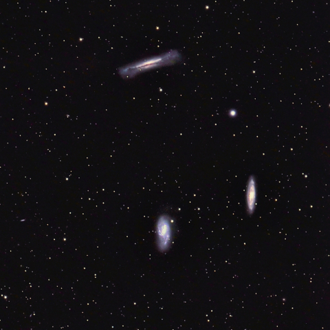M66, M65, NGC 3628
