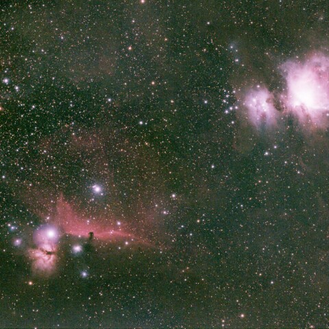 オリオン座中心部