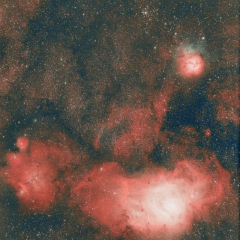 M8 M20 猫の手星雲