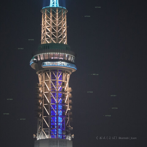 おおかみ座新星V462 Lup with 天望回廊