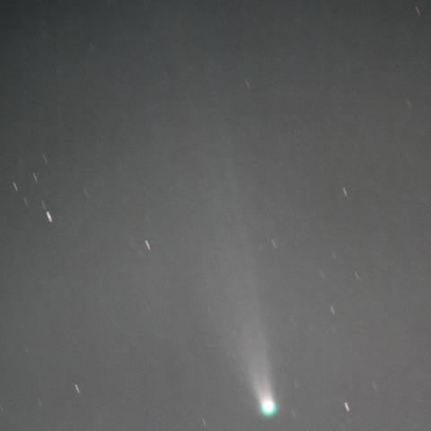 21日明け方のアイソン彗星