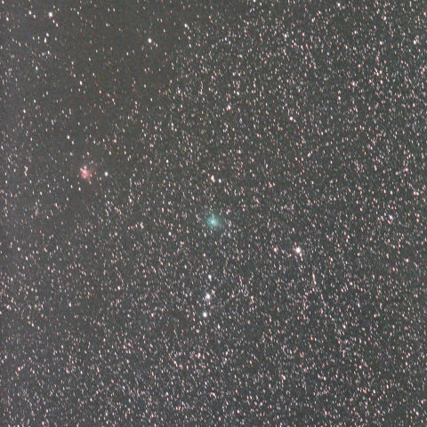 10月1日のASASSN彗星 (C/2017 O1)