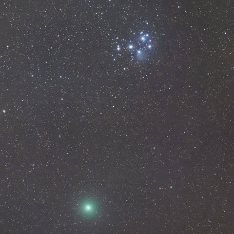 すばると46Pウィルタネン彗星