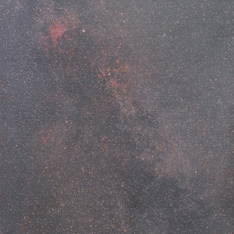 はくちょう座付近の天の川@都内