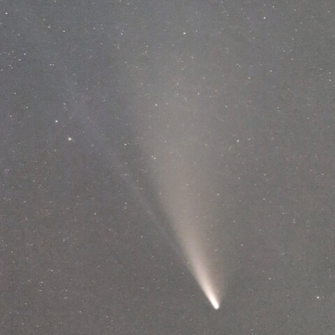 7月19日のネオワイズ彗星（キットレンズ追尾撮影）