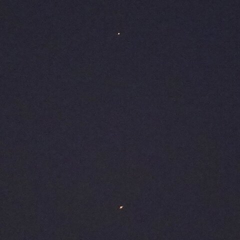 火星と土星の大接近