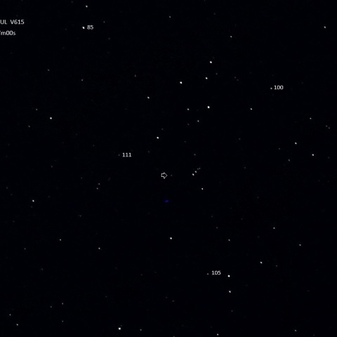 こぎつね座新星　VUL  V615