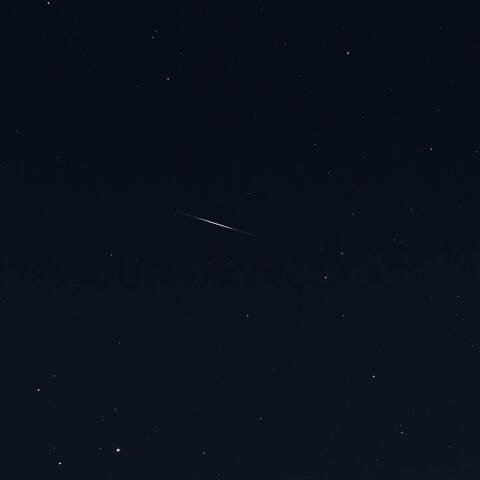 ふたご座と流星