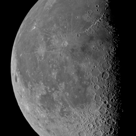 二十二日月(月齢20.9)