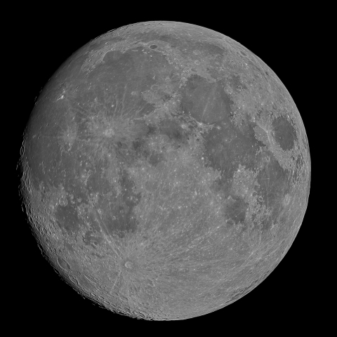 十四日月(月齢13.1)