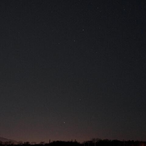 宵空の水星とポン・ブルックス彗星(2024.03.27)