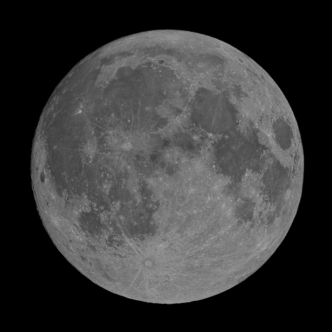 十五日月(月齢14.7)・②