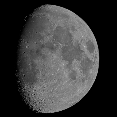 十一日月(月齢10.3)