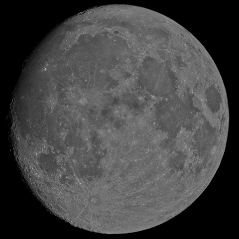 十四日月(月齢13.3)・②