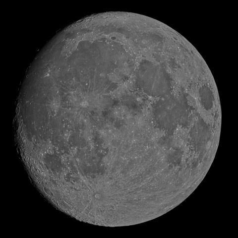 十四日月(月齢13.4)