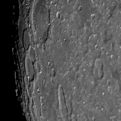 月面「シラーとシッカード」附近