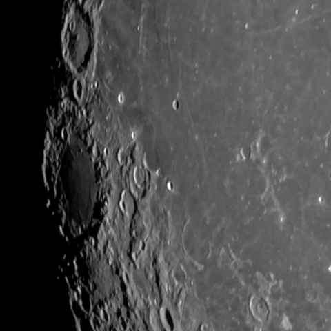 月面「グリマルディ」附近