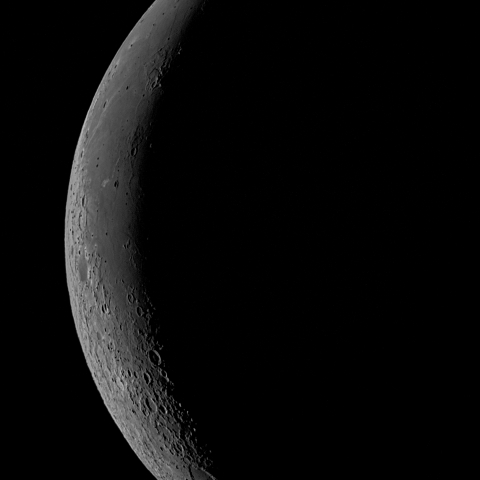 二十八日月(月齢26.3)