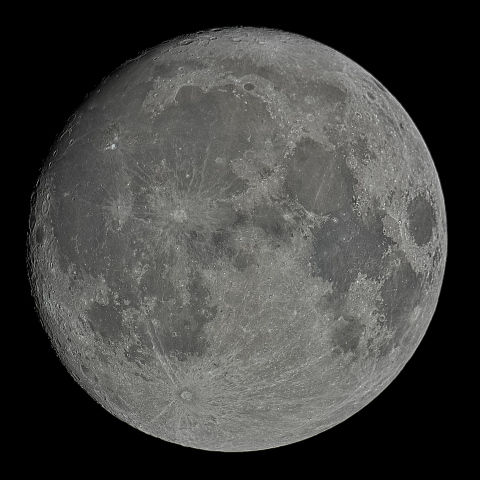 十五日月(月齢14.0)