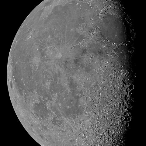 二十二日月(月齢20.2)