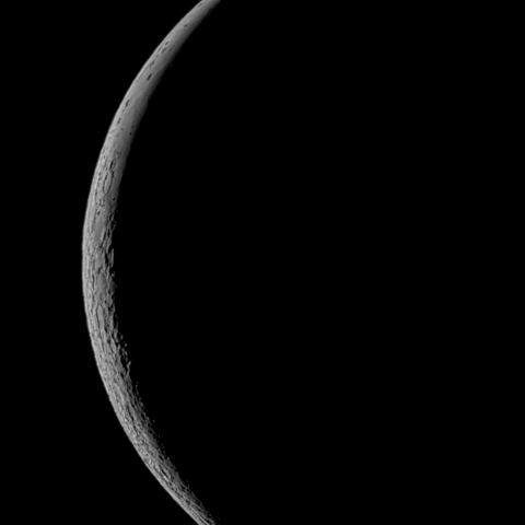 二十九日月(月齢27.3)