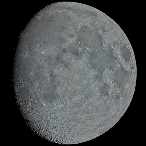 十二日月(月齢11.7)・再画像処理