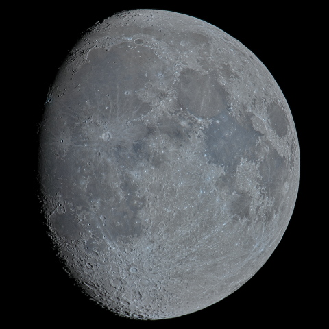 十二日月(月齢11.8)・再画像処理