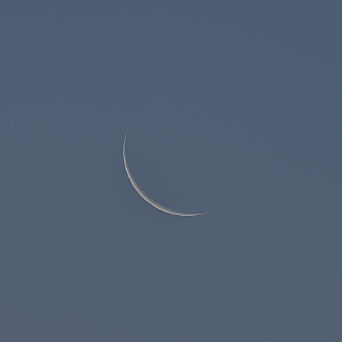 二十九日月(月齢27.6)