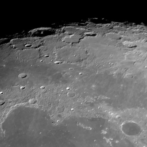 月面「ピタゴラス」附近
