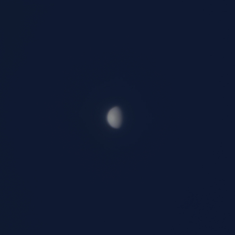 #『1番星』　#宵の明星 38273: 宵の明星（金星）と火星―1 by エッチャン - 天体写真