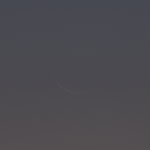 三十日月(月齢28.3)