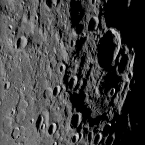 月面「ジャンサン」附近