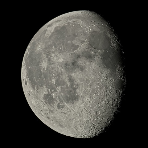 二十日月(月齢19.3)