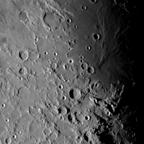 月面「ラモントのリンクルリッジ」附近